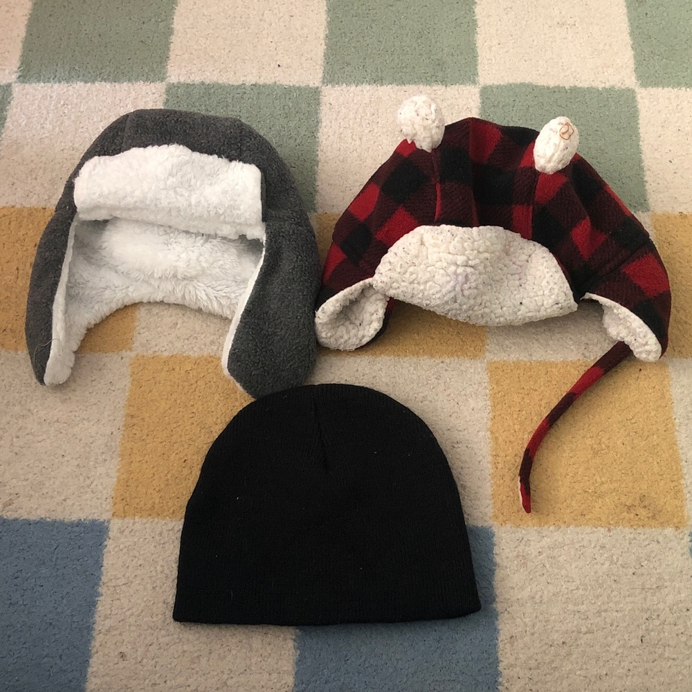 🚚 Baby Winter Hats Set 0-12 m